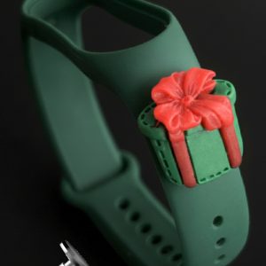 Силиконовый ремешок MRK 3D Рождественский подарок для Xiaomi Mi Band 5/6/7 с металлической кнопкой – фото, отзывы, характеристики в интернет-магазине MoreKitov МореКитов от продавца: MRK МРК| Купить в Украине: Киеве, Харькове, Львове