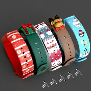 Комплект силиконовых ремешков MRK Рождественский подарок (5 ремешков) для Xiaomi Mi Band 5/6/7 + 5 металлических кнопок – фото, отзывы, характеристики в интернет-магазине MoreKitov МореКитов от продавца: MRK МРК| Купить в Украине: Киеве, Харькове, Львове