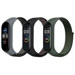 Комплект нейлоновых ремешков Mi Jobs для Xiaomi Mi Band 3/4/5/6/7 (три ремешка) – фото, отзывы, характеристики в интернет-магазине MoreKitov МореКитов от продавца: MRK МРК| Купить в Украине: Киеве, Харькове, Львове