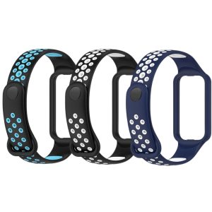 Комплект силиконовых ремешков MRK Nike Style Trio Set для Xiaomi Mi Band 8 Active/Redmi Smart Band 2 (три ремешка) – фото, отзывы, характеристики в интернет-магазине MoreKitov МореКитов от продавца: MRK МРК| Купить в Украине: Киеве, Харькове, Львове