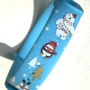 Силиконовый ремешок MRK Новогодний с рисунком Polar Bears для Xiaomi Mi Band 5/6/7 с металлической кнопкой – фото, отзывы, характеристики в интернет-магазине MoreKitov МореКитов от продавца: MRK МРК| Купить в Украине: Киеве, Харькове, Львове