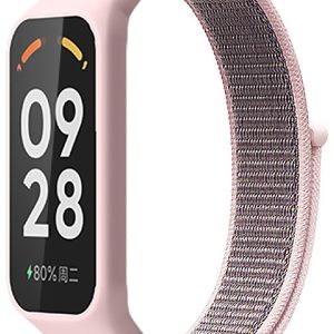 Нейлоновый ремешок MRK с застежкой на липучке для Mi Smart Band 8 Active/ Redmi Smart Band 2 Pink and Gray – фото, отзывы, характеристики в интернет-магазине MoreKitov МореКитов от продавца: MRK МРК| Купить в Украине: Киеве, Харькове, Львове