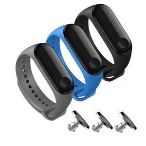 Комплект силиконовых ремешков Basic Colors Original Design для фитнес браслета Xiaomi Mi Band 4, Mi Band 3 (три ремешка) + 3 металлические кнопки – фото, отзывы, характеристики в интернет-магазине MoreKitov МореКитов от продавца: MRK МРК| Купить в Украине: Киеве, Харькове, Львове