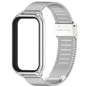 Ремешок металлический Mi Jobs Миланское плетение с классической застежкой для фитнес браслета Mi Smart Band 9 Active Silver – фото, отзывы, характеристики в интернет-магазине MoreKitov МореКитов от продавца: MRK МРК| Купить в Украине: Киеве, Харькове, Львове