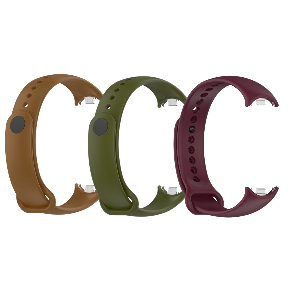 Комплект Силиконовых ремешков Original Design MiJobs Triple Set для фитнес браслета Xiaomi Mi Band 8/9 с металлическим креплением (три ремешка) Brown, Khaki and Marsala – фото, отзывы, характеристики в интернет-магазине MoreKitov МореКитов от продавца: MRK МРК| Купить в Украине: Киеве, Харькове, Львове Комплект Силиконовых ремешков Original Design MiJobs Triple Set для фитнес браслета Xiaomi Mi Band 8/9 с металлическим креплением (три ремешка) Brown, Khaki and Marsala – фото, отзывы, характеристики в интернет-магазине MoreKitov МореКитов от продавца: MRK МРК| Купить в Украине: Киеве, Харькове, Львове