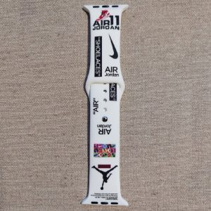 Ремешок силиконовый для Apple Watch 2/3/4/4/5/6/7/8/9/9/SE, 42/44/45мм с металлической кнопкой White, Red and Multicolor – фото, отзывы, характеристики в интернет-магазине MoreKitov МореКитов от продавца: MRK МРК| Купить в Украине: Киеве, Харькове, Львове