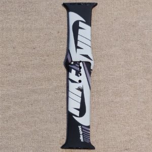 Ремешок силиконовый для Apple Watch 2/3/4/4/5/6/7/8/9/9/SE, 42/44/45мм с металлической кнопкой Black and White – фото, отзывы, характеристики в интернет-магазине MoreKitov МореКитов от продавца: MRK МРК| Купить в Украине: Киеве, Харькове, Львове