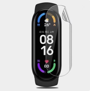 Защитная гидрогелевая пленка TPU для Mi Smart Band 8/9 - две штуки