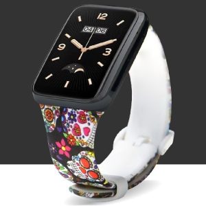 Ремешок силиконовый MRK с принтом Mexican Sculls для Mi Smart Band 7 Pro – фото, отзывы, характеристики в интернет-магазине MoreKitov МореКитов от продавца: MRK МРК| Купить в Украине: Киеве, Харькове, Львове