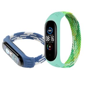 Комплект тканевых монобраслетов Braided Solo Loop MRK Duo Set 04 для фитнес браслета Xiaomi Mi Band 6/5/4/3 (S) 150mm два ремешка – фото, отзывы, характеристики в интернет-магазине MoreKitov МореКитов от продавца: MRK МРК| Купить в Украине: Киеве, Харькове, Львове