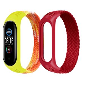 Комплект тканевых монобраслетов Braided Solo Loop MRK Duo Set 02 для фитнес браслета Xiaomi Mi Band 6/5/4/3 (L) 170mm два ремешка – фото, отзывы, характеристики в интернет-магазине MoreKitov МореКитов от продавца: MRK МРК| Купить в Украине: Киеве, Харькове, Львове