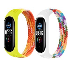 Комплект тканевых монобраслетов Braided Solo Loop MRK Duo Set 05 для фитнес браслета Xiaomi Mi Band 6/5/4/3 (S) 150mm два ремешка – фото, отзывы, характеристики в интернет-магазине MoreKitov МореКитов от продавца: MRK МРК| Купить в Украине: Киеве, Харькове, Львове