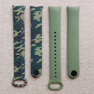Комплект ремешков MRK Khaki Camouflage для Xiaomi Mi Band 8/9 (два ремешка)