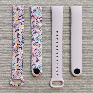 Комплект ремешков MRK Pure Powder для Xiaomi Mi Band 8/9 (два ремешка)