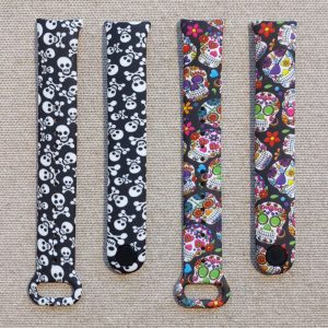 Комплект ремешков MRK Sculls Set Double для Xiaomi Mi Band 8/9 (два ремешка)