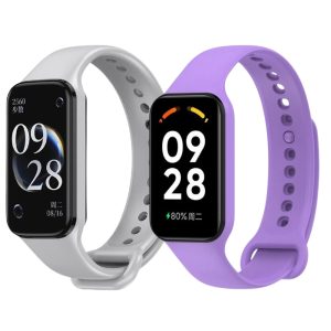 Комплект силиконовых ремешков Gray and Light Purple для Mi Smart Band 8 Active/ Redmi Smart Band 2 (два ремешка) – фото, отзывы, характеристики в интернет-магазине MoreKitov МореКитов от продавца: MRK МРК| Купить в Украине: Киеве, Харькове, Львове