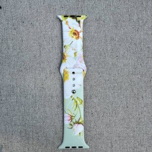 Ремешок силиконовый для Apple Watch 2/3/4/4/5/6/7/8/9/9/SE, 42/44/45мм с металлической кнопкой Light Green, Green and Multicolor – фото, отзывы, характеристики в интернет-магазине MoreKitov МореКитов от продавца: MRK МРК| Купить в Украине: Киеве, Харькове, Львове