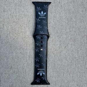 Ремешок силиконовый для Apple Watch 2/3/4/4/5/6/7/8/9/9/SE, 38/40/41мм с металлической кнопкой Black, White and Gray – фото, отзывы, характеристики в интернет-магазине MoreKitov МореКитов от продавца: MRK МРК| Купить в Украине: Киеве, Харькове, Львове