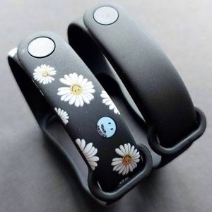 Комплект силиконовых ремешков MRK Ромашки 10 для Xiaomi Mi Band 3/4 (два ремешка)+ металлическая кнопка – фото, отзывы, характеристики в интернет-магазине MoreKitov МореКитов от продавца: MRK МРК| Купить в Украине: Киеве, Харькове, Львове