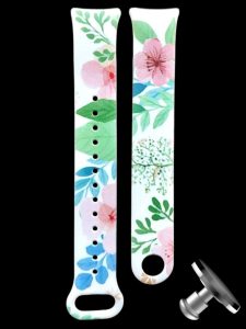 Силиконовый ремешок Original Design MiJobs для фитнеса браслета Xiaomi Mi Band 8/9 с металлическим креплением + металлическая кнопка (ГРУП)