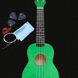 Укулеле сопрано 21” Molin + три медиатора + дополнительная струна + салфетка + фигурный медиатор Зеленый – фото, отзывы, характеристики в интернет-магазине MoreKitov МореКитов от продавца: MRK МРК| Купить в Украине: Киеве, Харькове, Львове