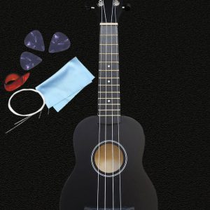 Укулеле сопрано 21” Molin + три медиатора + дополнительная струна + салфетка + фигурный медиатор Черный – фото, отзывы, характеристики в интернет-магазине MoreKitov МореКитов от продавца: MRK МРК| Купить в Украине: Киеве, Харькове, Львове