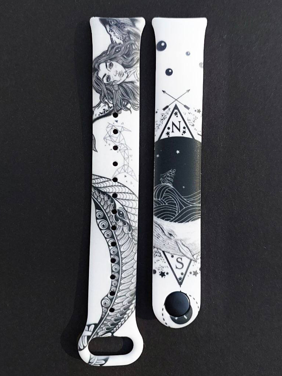 Силиконовый ремешок Original Design MiJobs для фитнеса браслета Xiaomi Mi Band 8/9 Tattoo Black Mermaid с металлическим креплением + металлическая кнопка – фото, отзывы, характеристики в интернет-магазине MoreKitov МореКитов от продавца: MRK МРК| Купить в Украине: Киеве, Харькове, Львове 2 Силиконовый ремешок Original Design MiJobs для фитнеса браслета Xiaomi Mi Band 8/9 Tattoo Black Mermaid с металлическим креплением + металлическая кнопка – фото, отзывы, характеристики в интернет-магазине MoreKitov МореКитов от продавца: MRK МРК| Купить в Украине: Киеве, Харькове, Львове 2