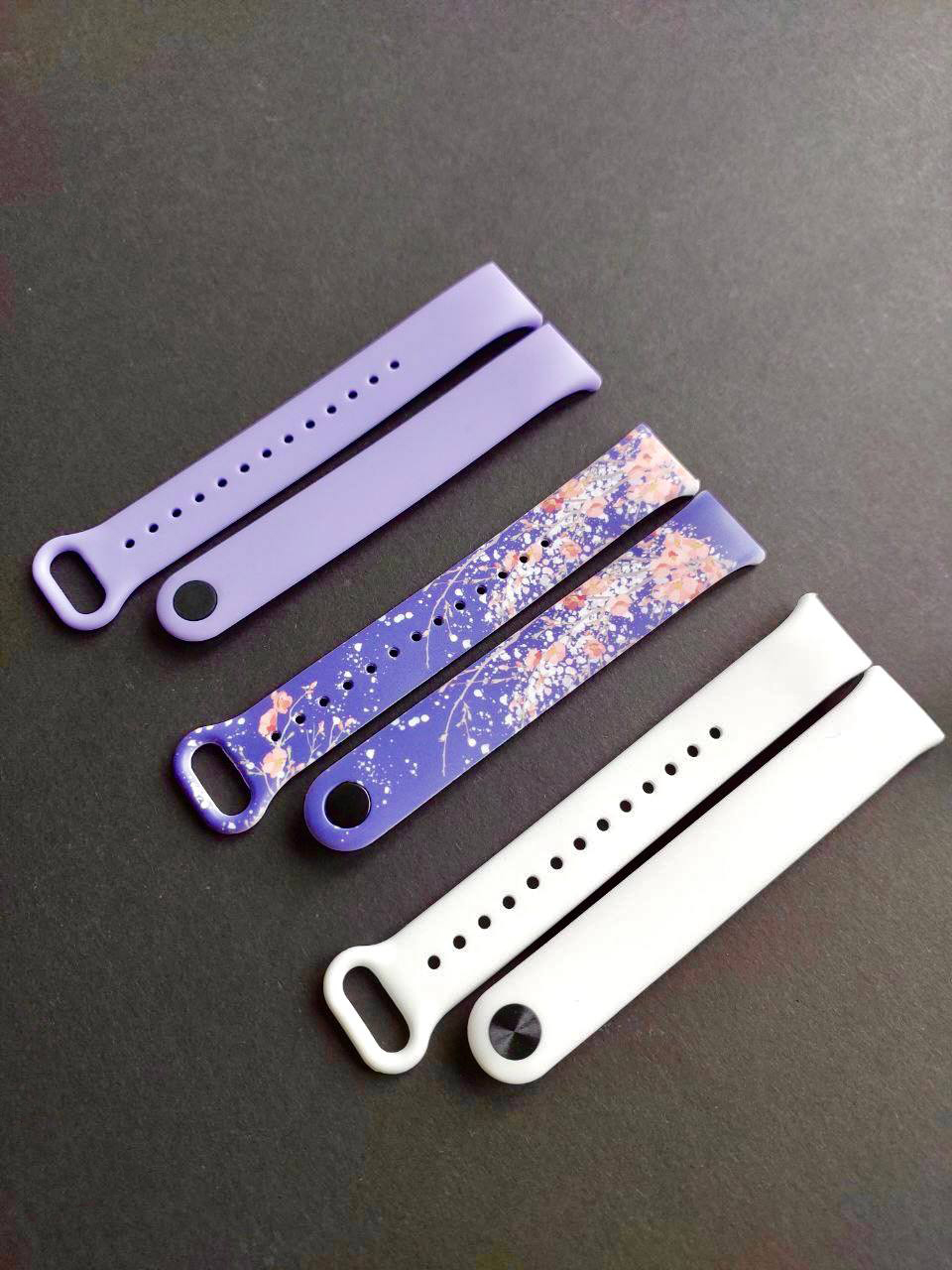 Комплект силиконовых ремешков MRK для фитнеса браслета Xiaomi Mi Band 8/9 Champagne Purple с металлическим креплением (три ремешка) + три металлические кнопки – фото, отзывы, характеристики в интернет-магазине MoreKitov МореКитов от продавца: MRK МРК| Купить в Украине: Киеве, Харькове, Львове 2 Комплект силиконовых ремешков MRK для фитнеса браслета Xiaomi Mi Band 8/9 Champagne Purple с металлическим креплением (три ремешка) + три металлические кнопки – фото, отзывы, характеристики в интернет-магазине MoreKitov МореКитов от продавца: MRK МРК| Купить в Украине: Киеве, Харькове, Львове 2