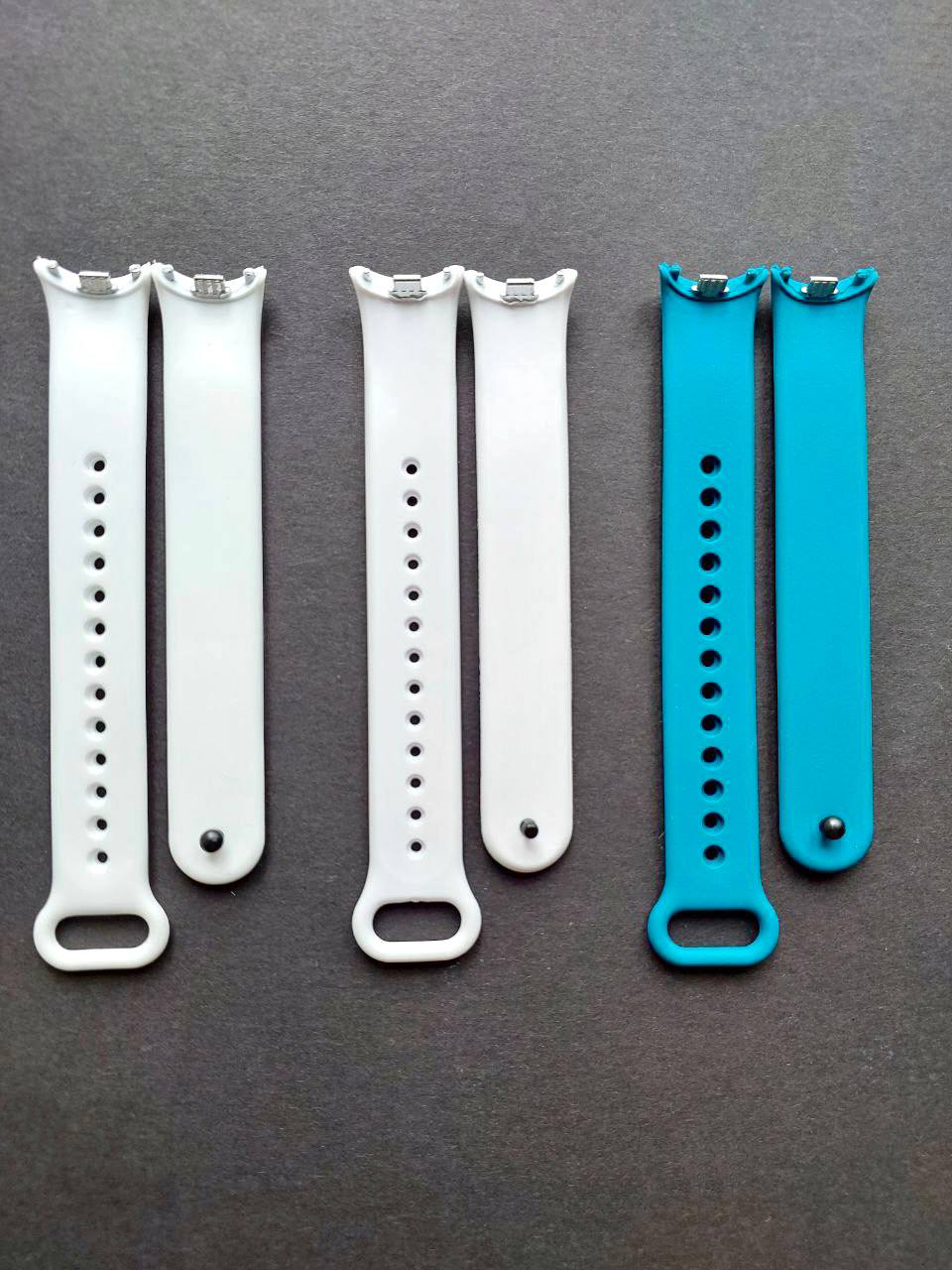 Комплект силиконовых ремешков MRK для фитнеса браслета Xiaomi Mi Band 8/9 Blue Lagoon с металлическим креплением (три ремешка) + три металлические кнопки – фото, отзывы, характеристики в интернет-магазине MoreKitov МореКитов от продавца: MRK МРК| Купить в Украине: Киеве, Харькове, Львове 4 Комплект силиконовых ремешков MRK для фитнеса браслета Xiaomi Mi Band 8/9 Blue Lagoon с металлическим креплением (три ремешка) + три металлические кнопки – фото, отзывы, характеристики в интернет-магазине MoreKitov МореКитов от продавца: MRK МРК| Купить в Украине: Киеве, Харькове, Львове 4