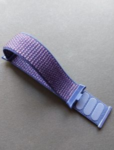 Ремешок нейлоновый MRK для фитнес браслета Mi Smart Band 8 Pro/9Pro/ Xiaomi Redmi Watch 4/5 темно-синий