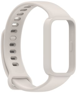 Ремешок силиконовый MRK для фитнес браслета Mi Smart Band 9 Active Milk (40)