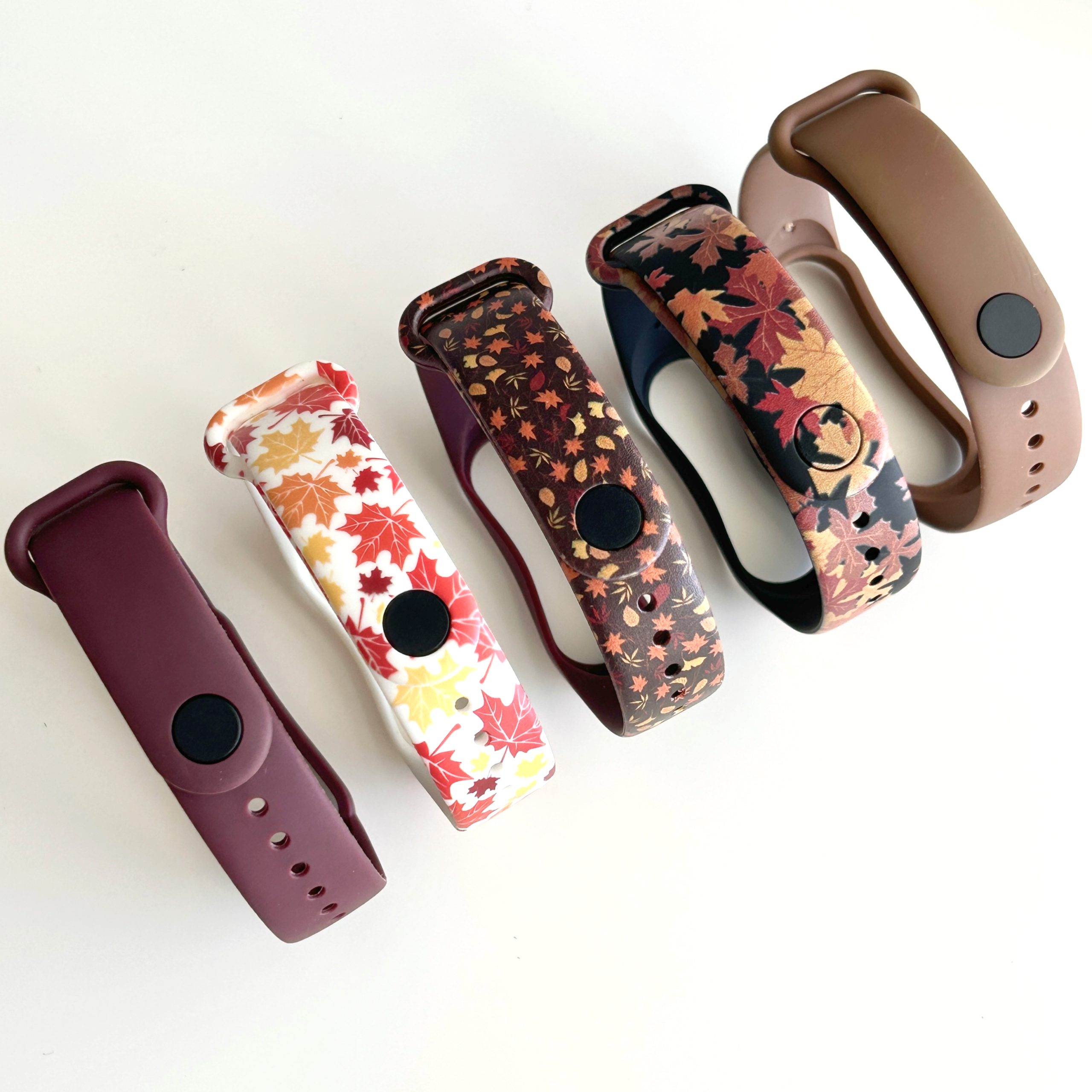 Комплект силиконовых ремешков MRK для фитнеса браслета Xiaomi Mi Band 3/4 Золота Осінь (5 ремешков) + 5 металлических кнопок – фото, отзывы, характеристики в интернет-магазине MoreKitov МореКитов от продавца: MRK МРК| Купить в Украине: Киеве, Харькове, Львове 2 Комплект силиконовых ремешков MRK для фитнеса браслета Xiaomi Mi Band 3/4 Золота Осінь (5 ремешков) + 5 металлических кнопок – фото, отзывы, характеристики в интернет-магазине MoreKitov МореКитов от продавца: MRK МРК| Купить в Украине: Киеве, Харькове, Львове 2