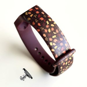 Силиконовый ремешок MRK для фитнес браслета Xiaomi Mi Band 5/6/7 с рисунком Осінній + металическая кнопка – фото, отзывы, характеристики в интернет-магазине MoreKitov МореКитов от продавца: MRK МРК| Купить в Украине: Киеве, Харькове, Львове