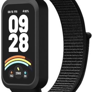 Ремешок тканевый Nylon MRK для фитнес браслета Mi Smart Band 9 Active Black – фото, отзывы, характеристики в интернет-магазине MoreKitov МореКитов от продавца: MRK МРК| Купить в Украине: Киеве, Харькове, Львове