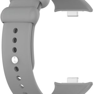 Ремешок силиконовый MRK для Mi Band 8 Pro/9Pro — Xiaomi Redmi Watch 4/5 с металлическим креплением и металической кнопкой Charcoal Gray – фото, отзывы, характеристики в интернет-магазине MoreKitov МореКитов от продавца: MRK МРК| Купить в Украине: Киеве, Харькове, Львове