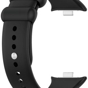 Ремешок силиконовый MRK для Mi Band 8 Pro/Xiaomi Redmi Watch 4 с металлическим креплением и металической кнопкой Black – фото, отзывы, характеристики в интернет-магазине MoreKitov МореКитов от продавца: MRK МРК| Купить в Украине: Киеве, Харькове, Львове