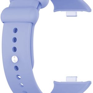 Ремешок силиконовый MRK для Mi Band 8 Pro/9Pro — Xiaomi Redmi Watch 4/5 с металлическим креплением и металической кнопкой Light Purple – фото, отзывы, характеристики в интернет-магазине MoreKitov МореКитов от продавца: MRK МРК| Купить в Украине: Киеве, Харькове, Львове