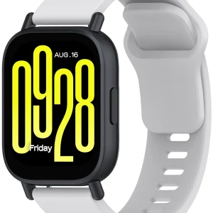 Ремешок силиконовый MRK для смарт-часов Redmi Watch 5 Active / Redmi Watch 5 Lite 22 мм с металлическим креплением Light Grey – фото, отзывы, характеристики в интернет-магазине MoreKitov МореКитов от продавца: MRK МРК| Купить в Украине: Киеве, Харькове, Львове