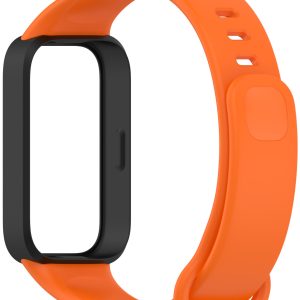 Ремешок силиконовый MRK для фитнес браслета Mi Smart Band 9 Active Flame and Black (61) – фото, отзывы, характеристики в интернет-магазине MoreKitov МореКитов от продавца: MRK МРК| Купить в Украине: Киеве, Харькове, Львове