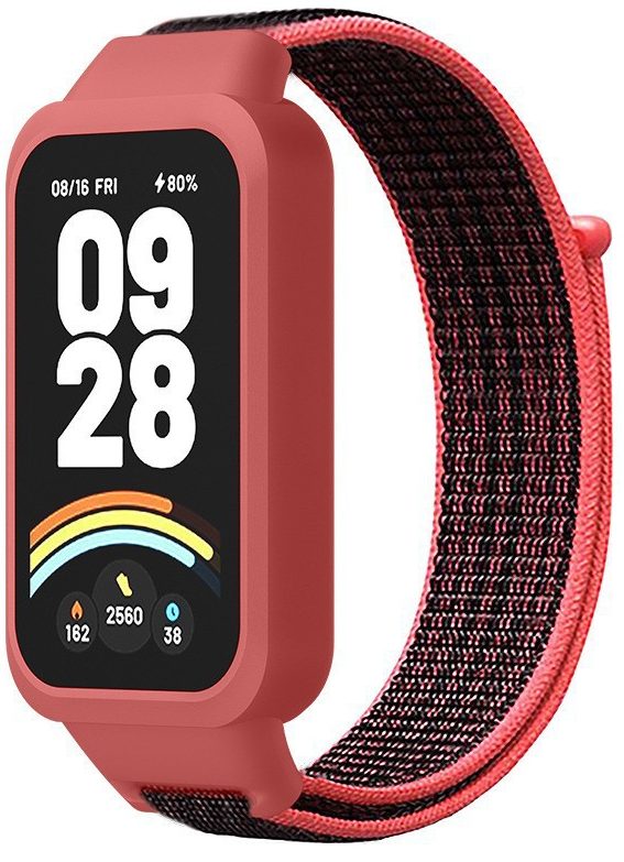 Ремешок тканевый Nylon MRK для фитнес браслета Mi Smart Band 9 Active Black and Red – фото, отзывы, характеристики в интернет-магазине MoreKitov МореКитов от продавца: MRK МРК| Купить в Украине: Киеве, Харькове, Львове Ремешок тканевый Nylon MRK для фитнес браслета Mi Smart Band 9 Active Black and Red – фото, отзывы, характеристики в интернет-магазине MoreKitov МореКитов от продавца: MRK МРК| Купить в Украине: Киеве, Харькове, Львове
