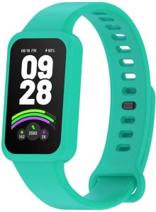 Ремешок силиконовый MRK для фитнес браслета Mi Smart Band 9 Active Tourquise (28)
