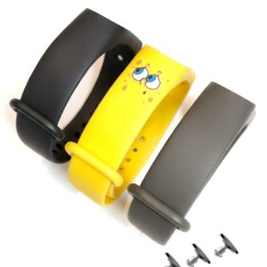 Комплект силиконовых ремешков Yellow Sponge для фитнеса браслета Xiaomi Mi Band 5/6/7 (три ремешка) + 3 металлические кнопки – фото, отзывы, характеристики в интернет-магазине MoreKitov МореКитов от продавца: MRK МРК| Купить в Украине: Киеве, Харькове, Львове