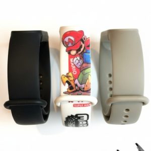 Комплект силиконовых ремешков Mario для фитнеса браслета Xiaomi Mi Band 3/4 (три ремешка) + 3 металлические кнопки – фото, отзывы, характеристики в интернет-магазине MoreKitov МореКитов от продавца: MRK МРК| Купить в Украине: Киеве, Харькове, Львове