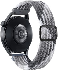 Ремешок тканевый Braided Loop для смарт-часов 20 мм Light Gray