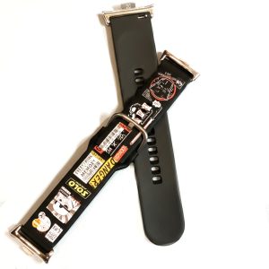 Ремешок силиконовый MRK StarrWrs для Mi Band 8 Pro/9Pro — Xiaomi Redmi Watch 4/5 с металлическим креплением и металической застежкой Black – фото, отзывы, характеристики в интернет-магазине MoreKitov МореКитов от продавца: MRK МРК| Купить в Украине: Киеве, Харькове, Львове