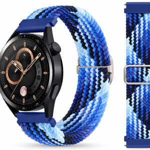 Ремешок тканевый Braided Loop для смарт-часов Redmi Watch 5 Active / Redmi Watch 5 Lite 22 мм с металлическим креплением Melange Blue Ремешок тканевый Braided Loop для смарт-часов Redmi Watch 5 Active / Redmi Watch 5 Lite 22 мм с металлическим креплением Melange Blue