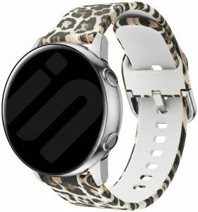 Ремешок силиконовый MRK для смарт-часов Redmi Watch 5 Active / Redmi Watch 5 Lite 22 мм с металлической застежкой Leopard