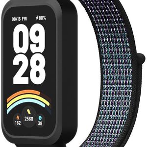 Ремешок тканевый Nylon MRK для фитнес браслета Mi Smart Band 9 Active Black Melange – фото, отзывы, характеристики в интернет-магазине MoreKitov МореКитов от продавца: MRK МРК| Купить в Украине: Киеве, Харькове, Львове