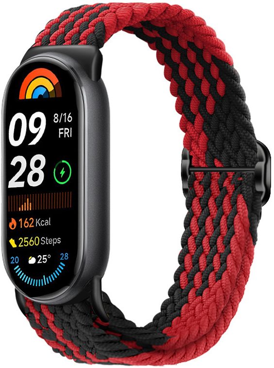 Ремешок тканевый MRK для Xiaomi Mi Band 8/9/10 с металическим регулятором длины Red and Black – фото, отзывы, характеристики в интернет-магазине MoreKitov МореКитов от продавца: MRK МРК| Купить в Украине: Киеве, Харькове, Львове Ремешок тканевый MRK для Xiaomi Mi Band 8/9/10 с металическим регулятором длины Red and Black – фото, отзывы, характеристики в интернет-магазине MoreKitov МореКитов от продавца: MRK МРК| Купить в Украине: Киеве, Харькове, Львове