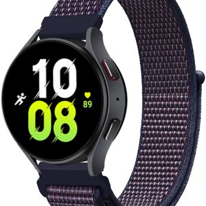 Ремешок тканевый Nylon MRK для смарт-часов Redmi Watch 5 Active / Redmi Watch 5 Lite 22 мм с застежкой на липучке Indigo